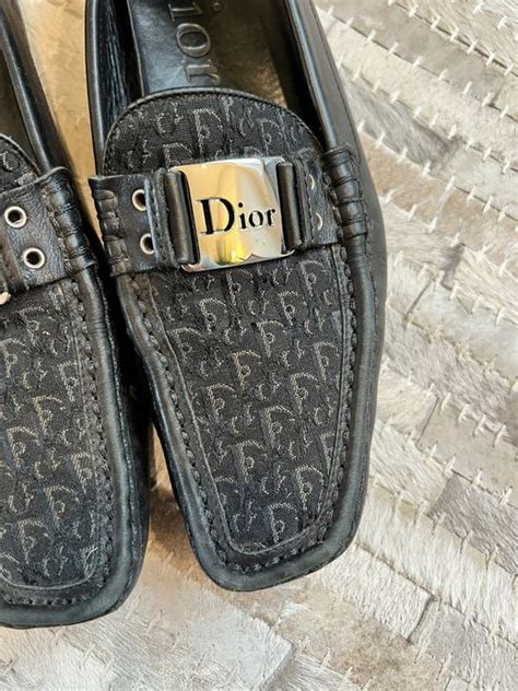 dior monogram loafers